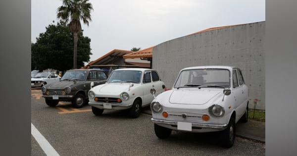 フロンテやミニカ、サンバーなどが集結昭和平成の軽自動車展示会