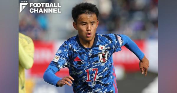 久保建英、1年ぶりの日本代表戦へ。子どもたちに「サッカー選手は素晴らしい職業だと見せたい」