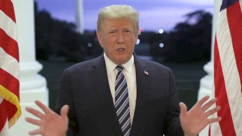 米大統領、ホワイトハウス到着後にビデオ公開「新型コロナを恐れるな」