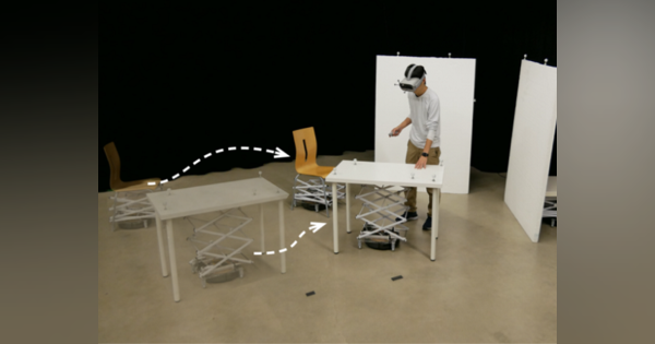 コロラド大の研究者、VR空間でリアルに小道具を動かす「RoomShift」を発表！