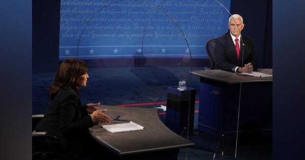 米副大統領候補討論、勝者は?　ハリス氏59％、ペンス氏38％　CNN世論調査