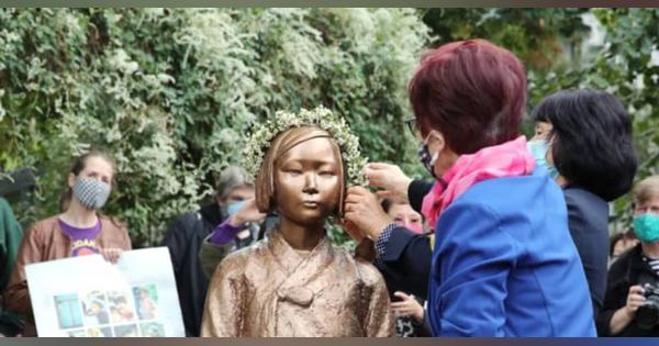 ドイツ、少女像の許可取り消し　日韓間で中立必要と判断