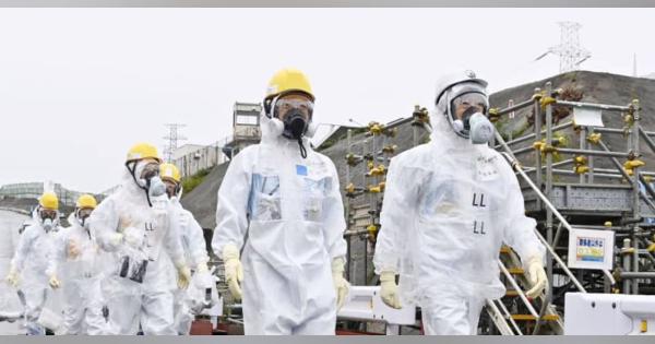 福島、2号機建屋に汚染ちり浮遊　規制委、初の立ち入り調査