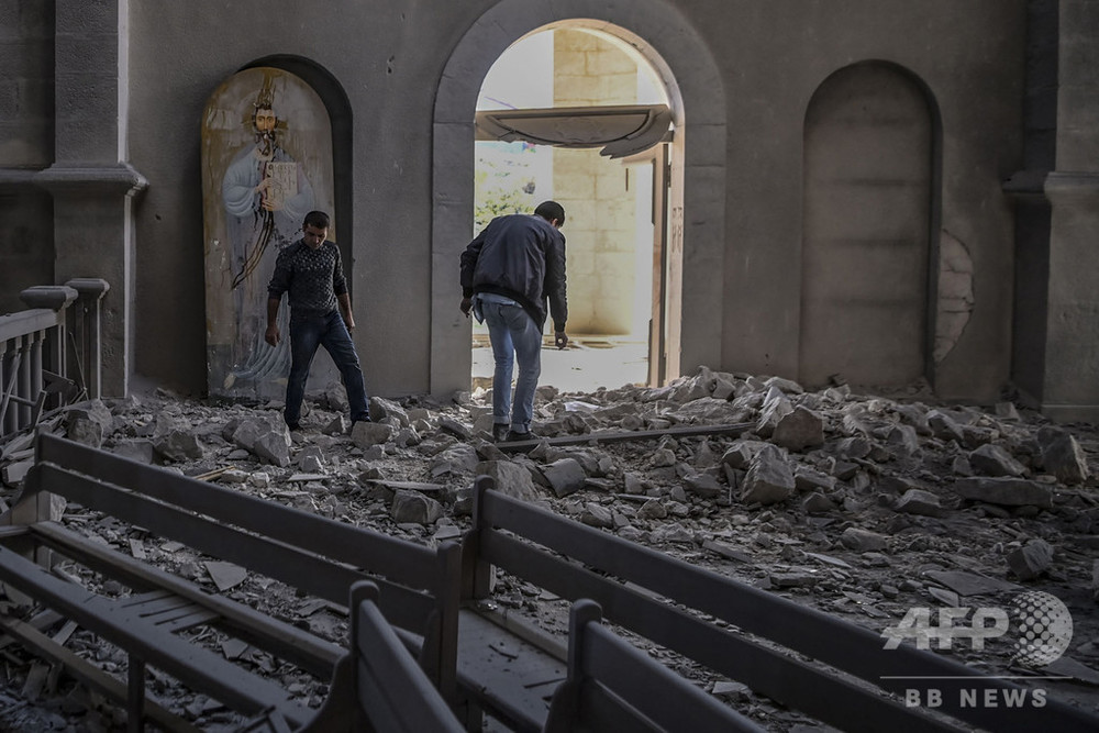 アルメニアの大聖堂に砲撃 ナゴルノカラバフ衝突