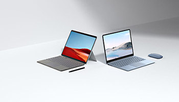 新ノートPC「Surface Laptop Go」、「Surface Pro X」アップデートも