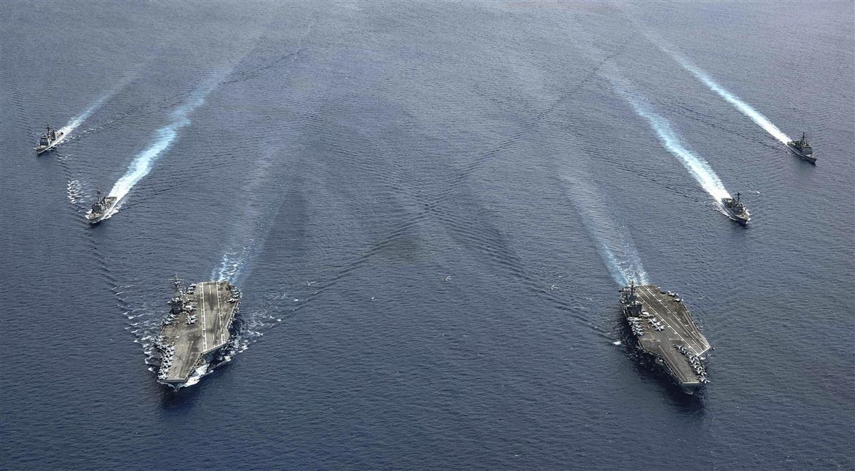 米海軍、南シナ海で「航行の自由」作戦