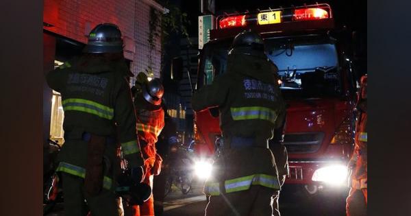 徳島市の住宅火災　重体の女性死亡