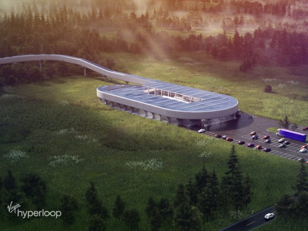 Virgin Hyperloopが次世代交通ハイパーループ認証センターをウェストバージニア州に