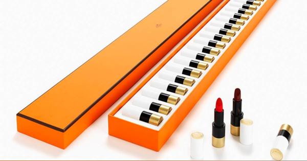 ピアノのように並べた24色の口紅セットが発売、ルージュ・エルメスのホリデーアイテムが登場