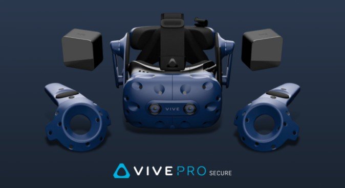 HTCが「VIVE Pro Secure」発表、セキュリティ重視のVRヘッドセット