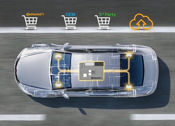 コンチネンタル、VWの新型EV『ID.3』に高性能コンピュータ供給車両のサーバーとして機能