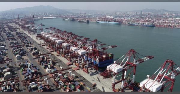中国、9月の輸出は9.9％増　外需の復調反映、輸入もプラス