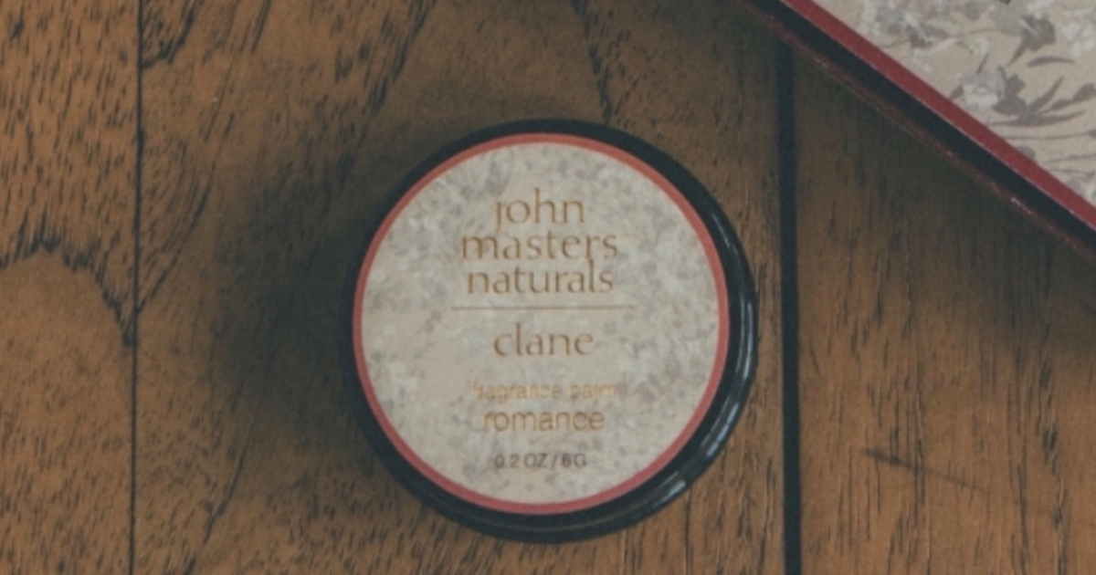 「クラネ」が「ジョンマスターオーガニック」とコラボしたフレグランスバームを発売　ブランド設立5周年記念で