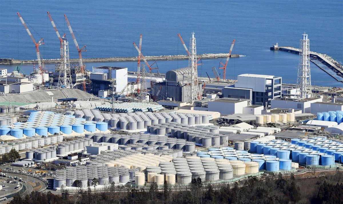 政府、海洋放出を月内にも決定　福島第１原発処理水