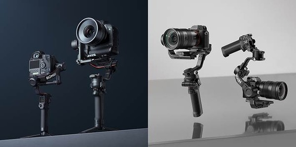 DJI、より強く軽くなった新カメラジンバル「RS 2」「RSC 2」を発表