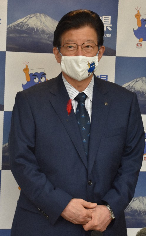 首相批判した川勝・静岡県知事、発言の一部撤回　「説明なき任命拒否は誤り」は変えず