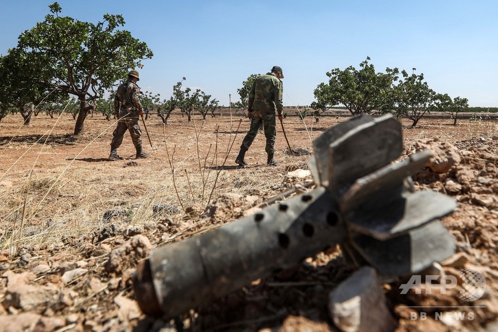 地雷に囲まれた畑で…ピスタチオ農家復活 シリア