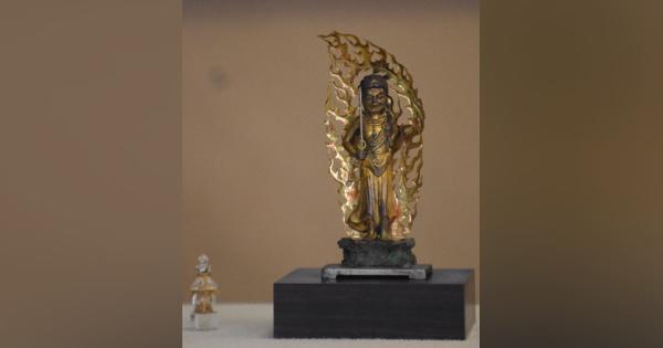 仏像の後頭部に金色の不動明王像　解体修理で見つかる　比叡山延暦寺