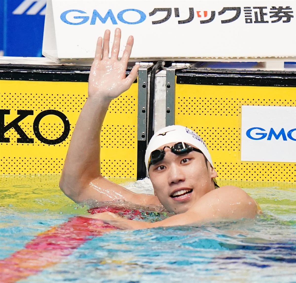 自由形エース松元、日本新「強くなった証拠」　日本短水路選手権