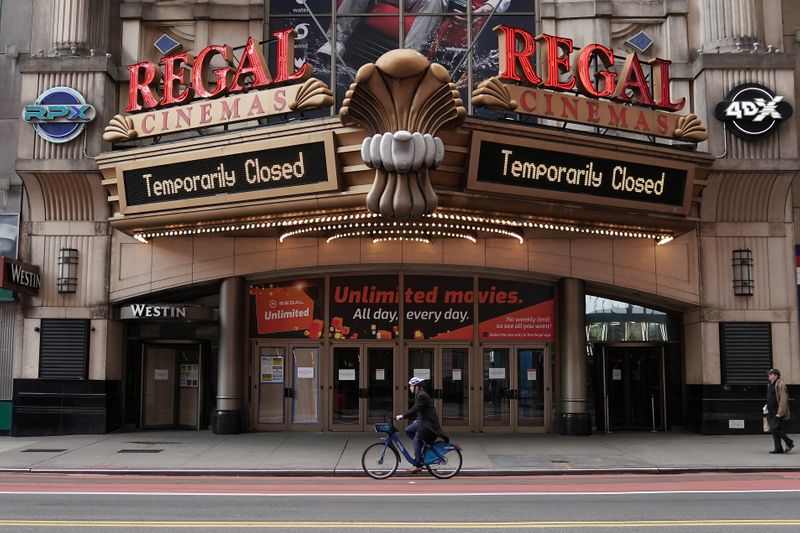 ニューヨーク郊外の映画館、25％の収容人員で再開＝州知事