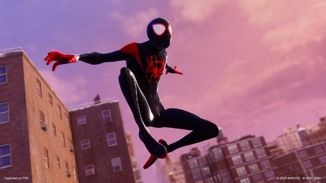 Ps5 スパイダーマン マイルズ モラレス に映画 スパイダーバース スーツ 手書き風アニメを再現