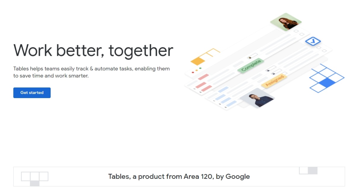 グーグルの新プロジェクト管理ツール「Tables」登場、ノーコード開発が可能