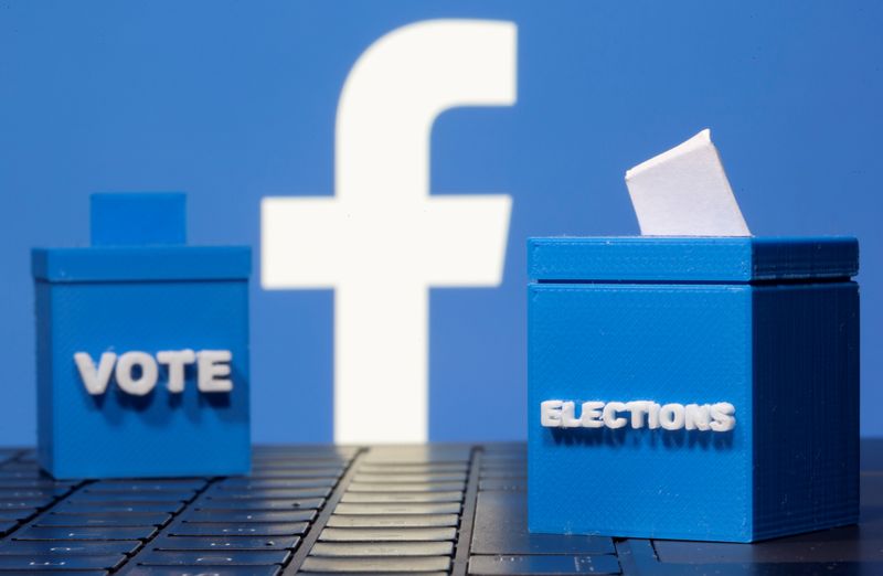 フェイスブック、政治広告禁止をさらに1カ月延長へ