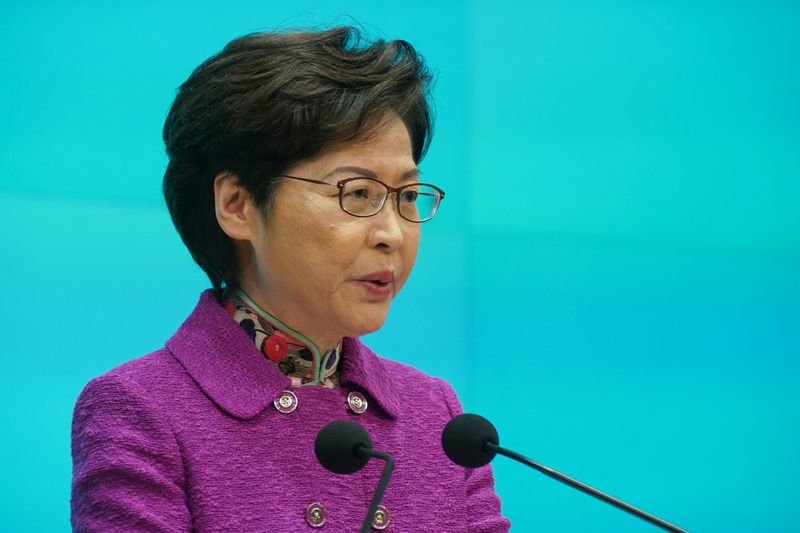 香港行政長官が施政方針演説、「政治システムの回復」が優先事項
