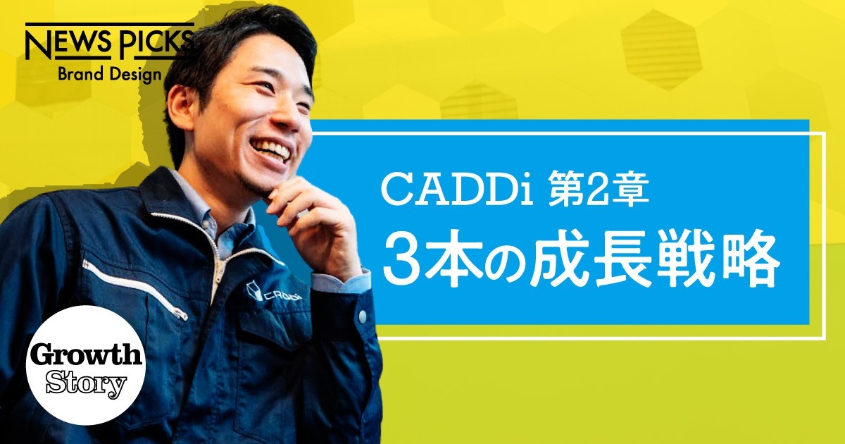 【爆伸】1兆円すらスタートライン。製造業の革命児CADDiのプラットフォーム成長戦略