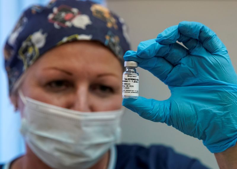 ロシア、モスクワでコロナワクチン接種を開始