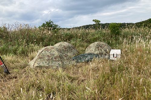 米兵が私有地にテント張り野営　村に事前通告なし「不法侵入の可能性」　沖縄・高江