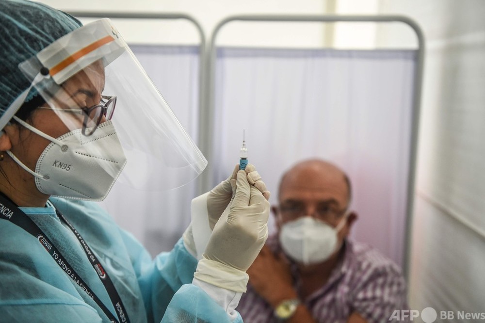 ペルー、中国製ワクチンの治験中止 被験者に神経症状