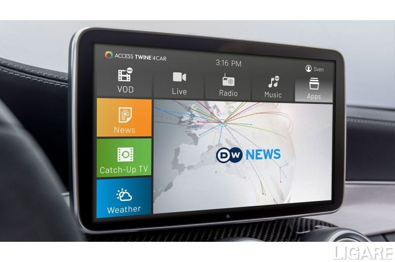 コネクテッドカーで最新ニュースを受信　ACCESS Europeがドイツの国際放送と協業
