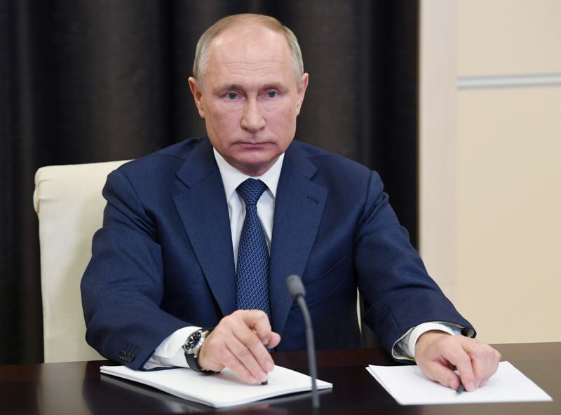 プーチン大統領がバイデン氏に祝意 ロシア大統領府