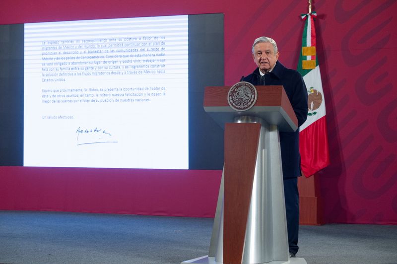 メキシコ大統領、バイデン次期米大統領に祝意表明