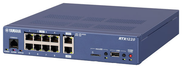 ヤマハ、VPNルータRTX1210の後継機 - ISDNを外して値下げ