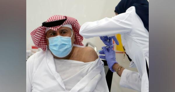 サウジ、米ファイザー製新型コロナワクチン接種開始　アラブで初