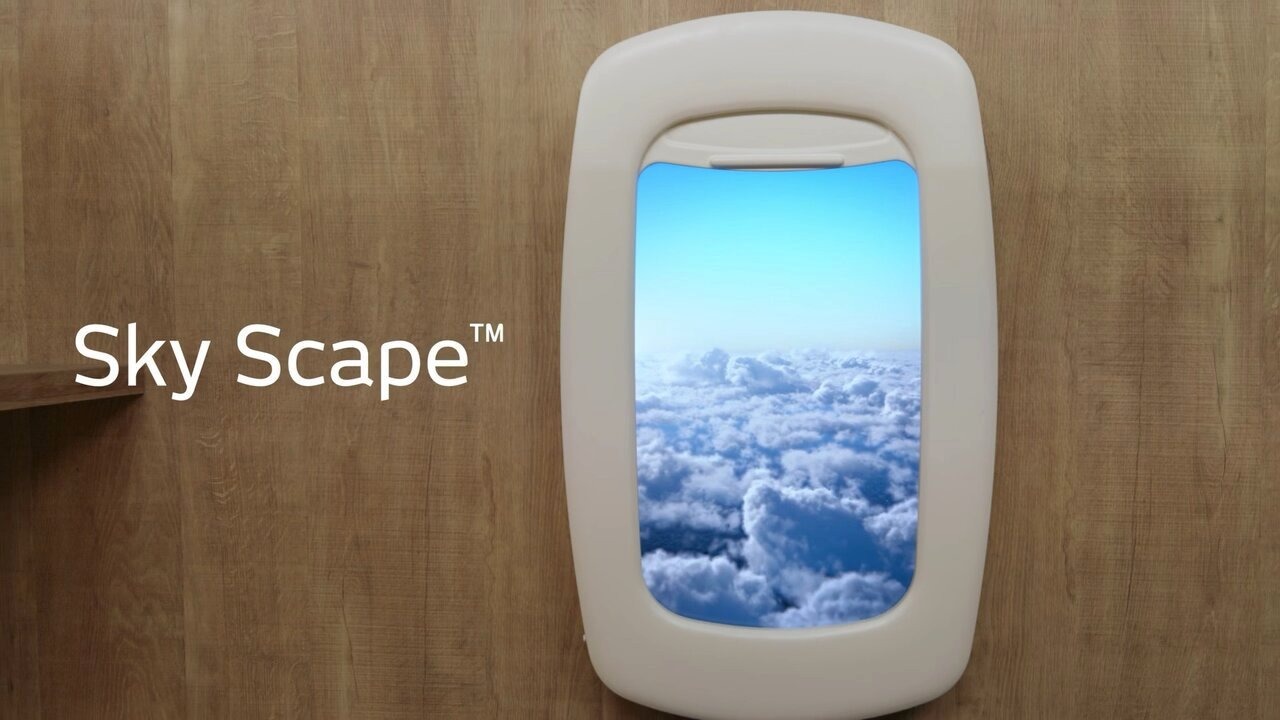 有機ELディスプレイと3DCG技術を活用した「デジタル飛行機窓・デジタル盆栽アート」が発売開始