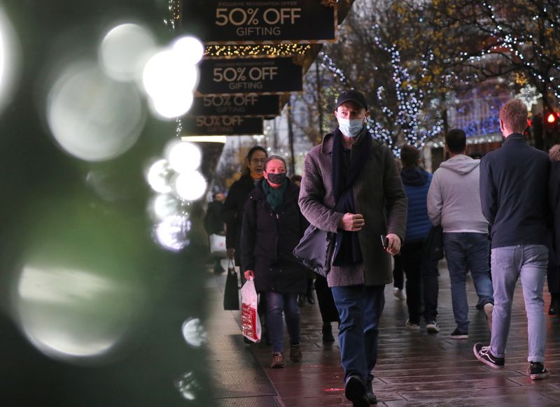 英11月小売売上高、前月比3.8％減　コロナ対策の店舗再閉鎖で