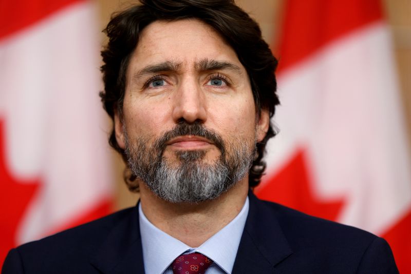 中国によるカナダ人の恣意的拘束、自国利益損ねる＝トルドー首相