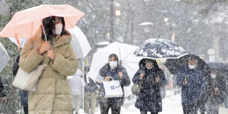 日本海側でなお大雪警戒　寒気流入、冬型の気圧配置