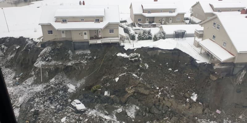 ノルウェーの住宅地で地滑り　オスロ近郊、1人死亡9人不明