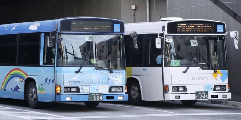 バス事業の共同経営、4月開始へ　熊本と岡山、特例法で解禁