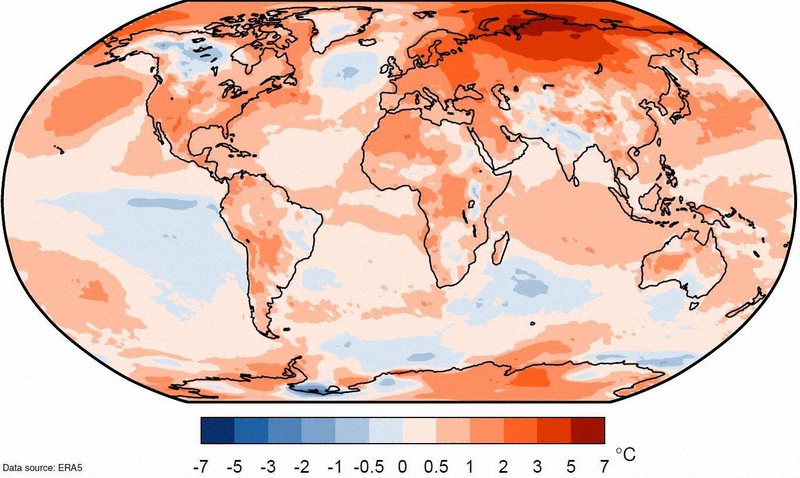 年世界の平均気温 観測史上1位タイに 産業革命前より1 25度上昇