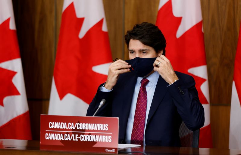 カナダのトルドー首相が12日に内閣改造、外相ら交代へ＝関係筋