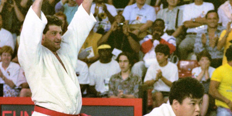 元柔道選手ハハレイシビリ氏死去　49歳、バルセロナ五輪「金」
