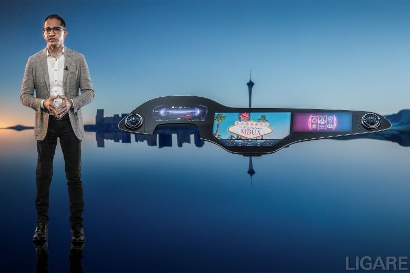 メルセデス・ベンツ「車の頭脳」となる新型スクリーンを発表【CES2021】