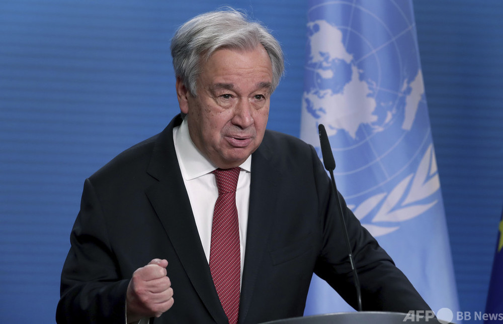 国連総長、ワクチン・ナショナリズムに警鐘 裏取引や過剰確保を批判
