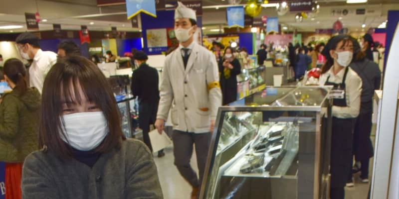 大阪でバレンタイン商戦が幕開け　近鉄百貨店本店、コロナ対策課題