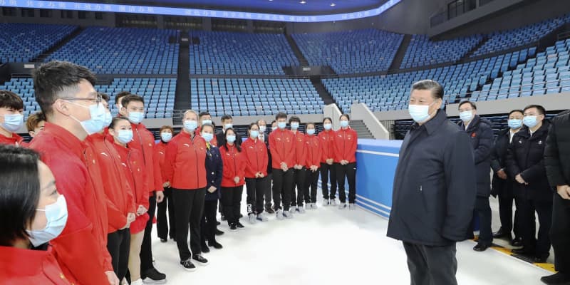 北京冬季五輪「開催に自信」　習主席、会場で準備状況を視察